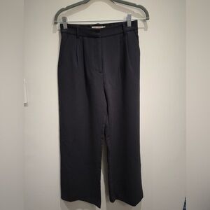 Ambercrombie & Fitch Classic Wide Leg Flare Black Pants Trousers 25/0S Women’s